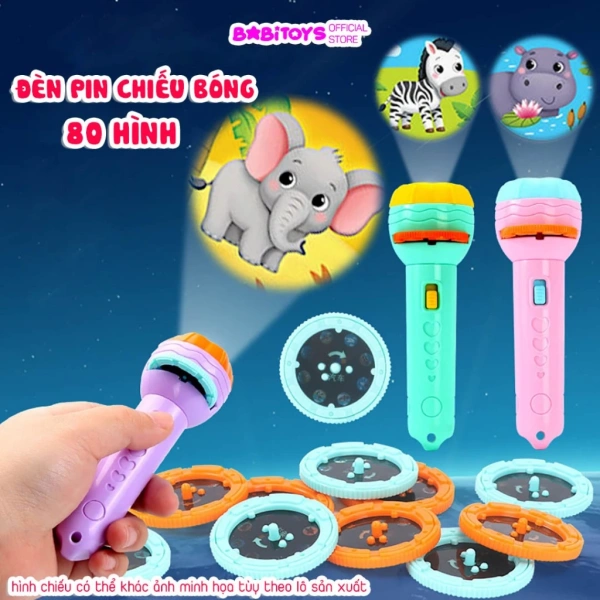 Đèn pin chiếu hình cho bé: Khi ánh sáng kỳ diệu kích thích trí tò mò nhưng tuổi pin ngắn lại gây bất ngờ