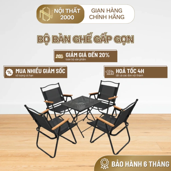 Độ bền thực sự của ghế xếp cafe thường chỉ được nhận ra sau những mùa mưa kéo dài.