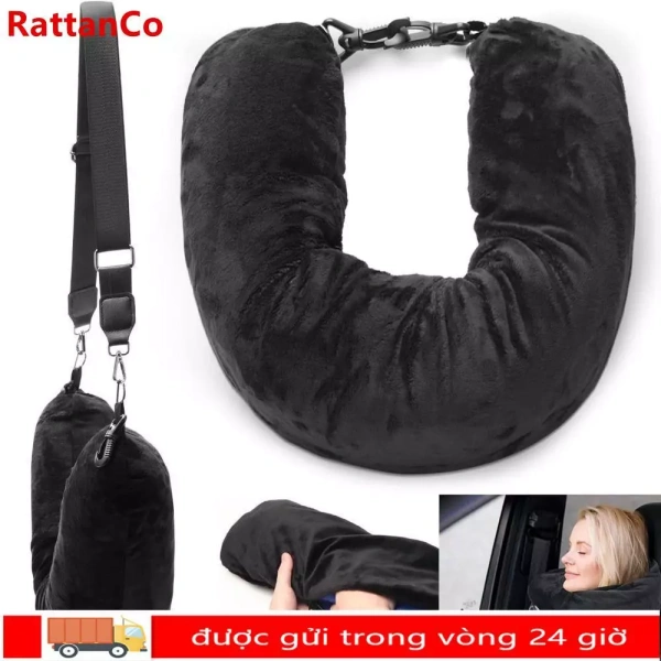 Độ dày thực tế của gối du lịch chống thấm nước khiến chuyến bay dài bất ngờ trở nên không thoải mái