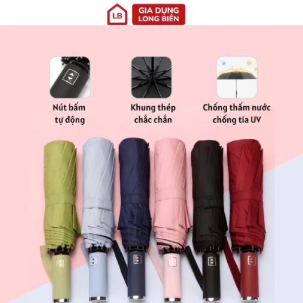 Độ gọn của dù tự động không đủ; cách tay cầm tự bung thực sự quyết định sự tiện lợi trong ngày mưa
