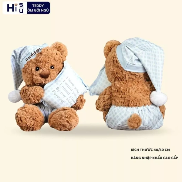 Độ mềm mại của gấu bông khiến bé bám chặt, trong khi cha mẹ phải liên tục kiểm tra tiêu chuẩn an toàn
