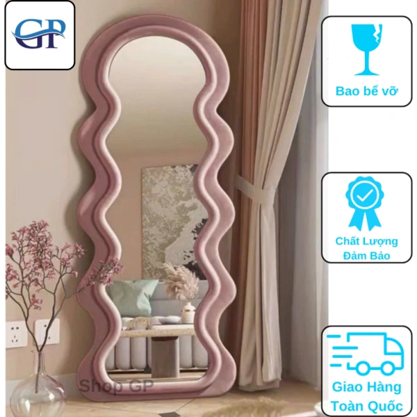 Độ sáng giảm dần của gương soi toàn thân bọc nỉ: chi tiết nhỏ mà ít ai chú ý