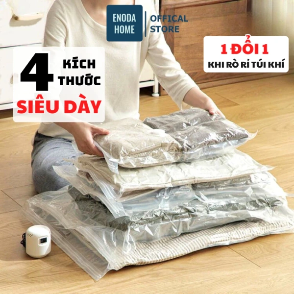 Đôi khi, giữ chăn ga trong túi hút chân không lại tạo môi trường ẩm dễ phát nấm mốc