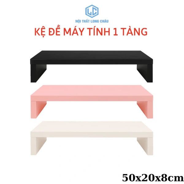 Đôi khi một chiếc kệ gỗ đa năng cho laptop và màn hình lại làm không gian làm việc trở nên chật chội hơn dự đoán