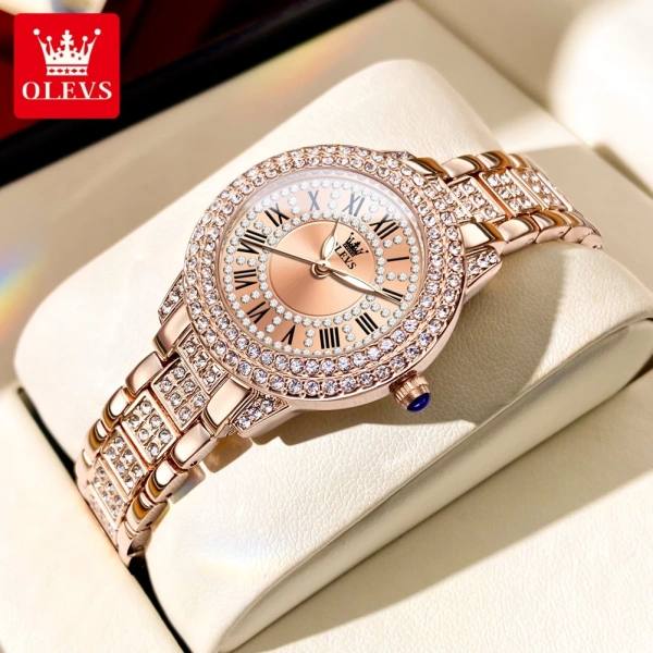 Đồng hồ nữ dây thép không gỉ có lịch phát sáng thực sự bền khi thường xuyên tiếp xúc với nước?