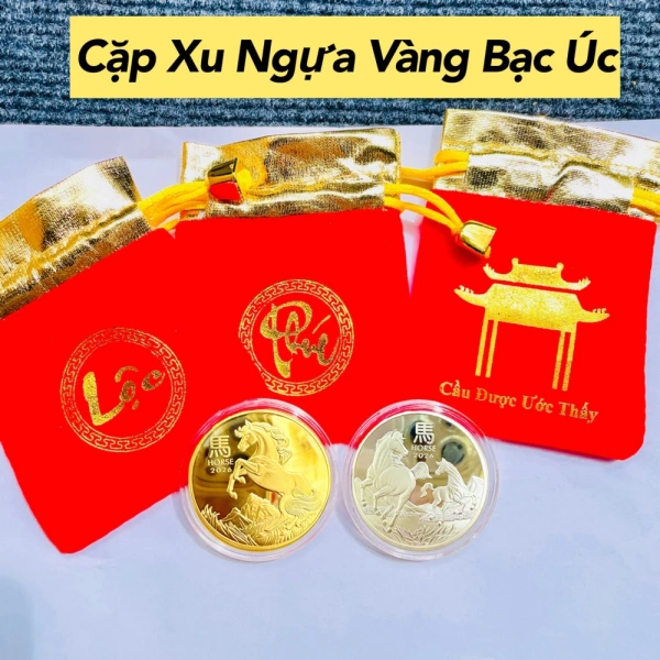 Đồng xu lộc tài trong túi nhung đỏ có làm việc bảo quản Lì xì Tết trở nên bất tiện không?