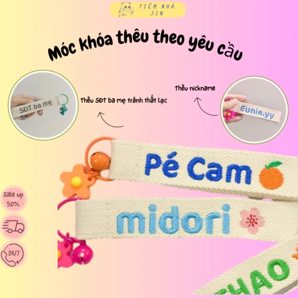 Gắn nhãn thêu tên lên balo trẻ thường chỉ bảo vệ đồ, nhưng thực tế lại giảm áp lực lo lắng mỗi chuyến đi