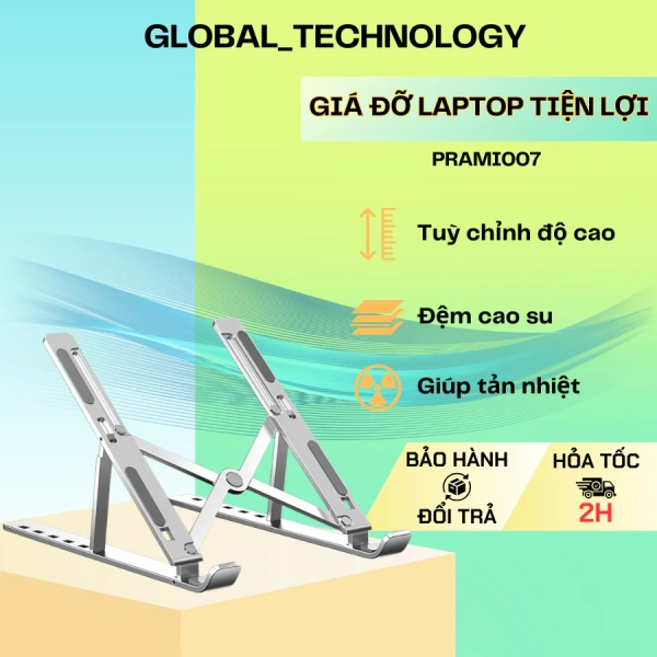 Giá đỡ laptop nhôm linh hoạt 15‑16 inch thực sự giảm nhiệt như quảng cáo – trải nghiệm sau tuần đầu