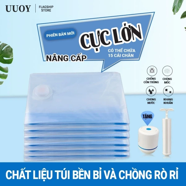 Giải pháp nén không khí giảm đáng kể không gian tủ quần áo, nhưng điều gì thường bị bỏ quên khi mở túi?