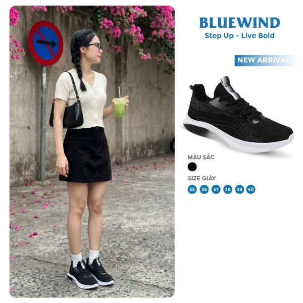 Giày thể thao nam nữ trẻ trung: độ êm và độ bền dần hao mòn khi luyện tập liên tục trong mùa nóng