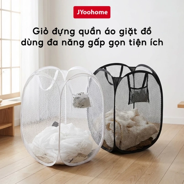 Giỏ đựng quần áo cỡ lớn gấp gọn bằng khung thép: có thực sự tiết kiệm không gian hay chỉ tạo cảm giác gọn gàng tạm thời?