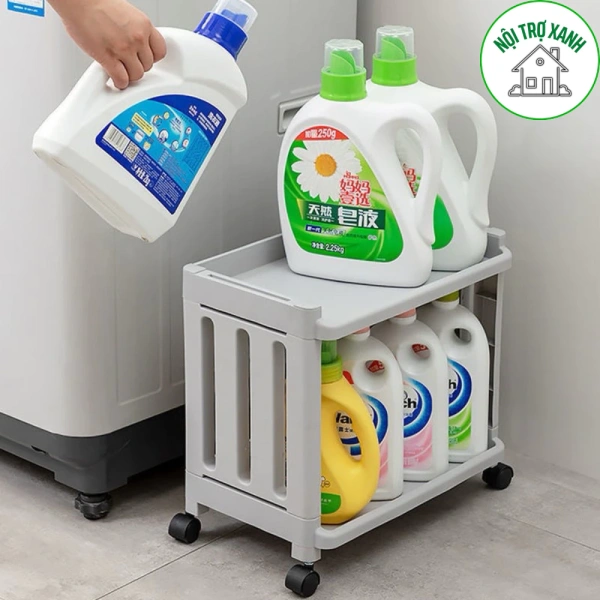 Kệ đa năng có bánh xe cho nhà tắm và bếp: Khi tiện lợi bộc lộ những bất ngờ mà ít ai nghĩ tới trong sinh hoạt hằng ngày