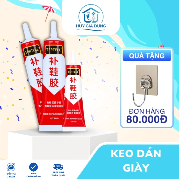 Keo dán giày trong suốt siêu dính có thật an toàn cho da tay khi sử dụng liên tục?
