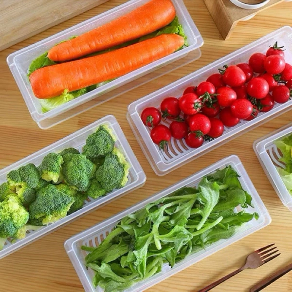 Khám phá lợi ích bất ngờ của hộp đựng thực phẩm có khay ráo nước trong việc giữ rau củ luôn giòn