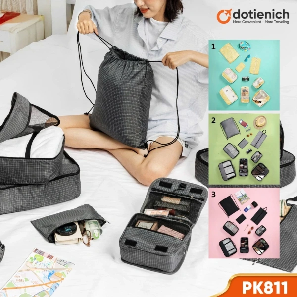 Khi bộ 8 túi du lịch thông minh biến việc sắp xếp hành lý trở thành trải nghiệm không còn bỡ ngỡ