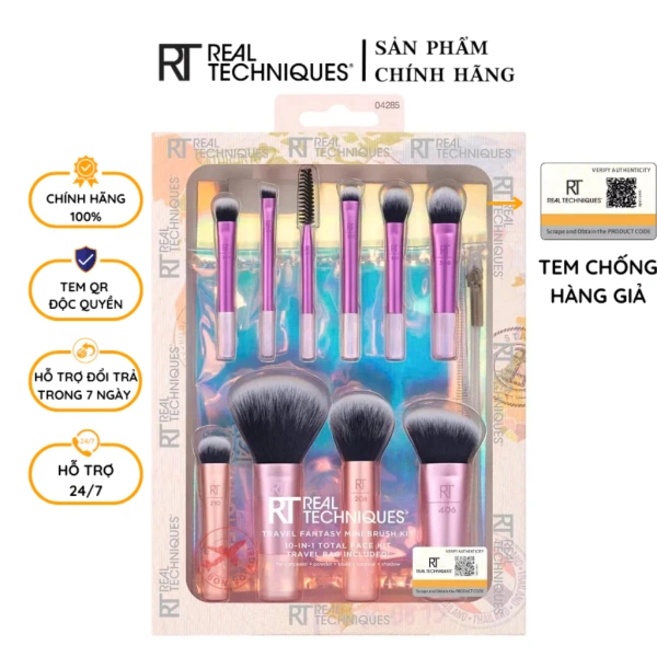 Khi bộ cọ du lịch nhỏ gọn hứa hẹn tiện lợi, thực tế lại khiến việc chuyển đổi màu gặp khó khăn
