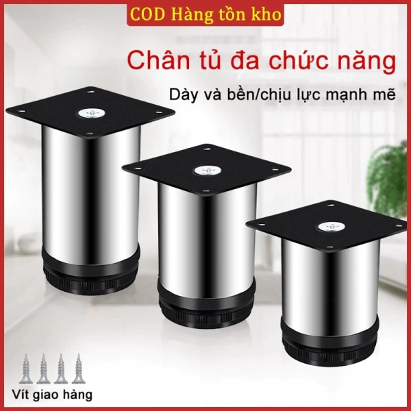 Khi chân kệ inox có thể điều chỉnh độ cao lại khiến việc sắp xếp nội thất trở nên bất ngờ và khó khăn hơn dự tính.