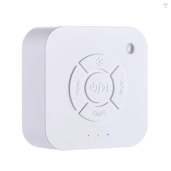 Khi đèn LED của máy tạo tiếng trắng mini bật sáng trong phòng ngủ, âm thanh nhẹ nhất cũng có thể phá vỡ giấc ngủ sâu