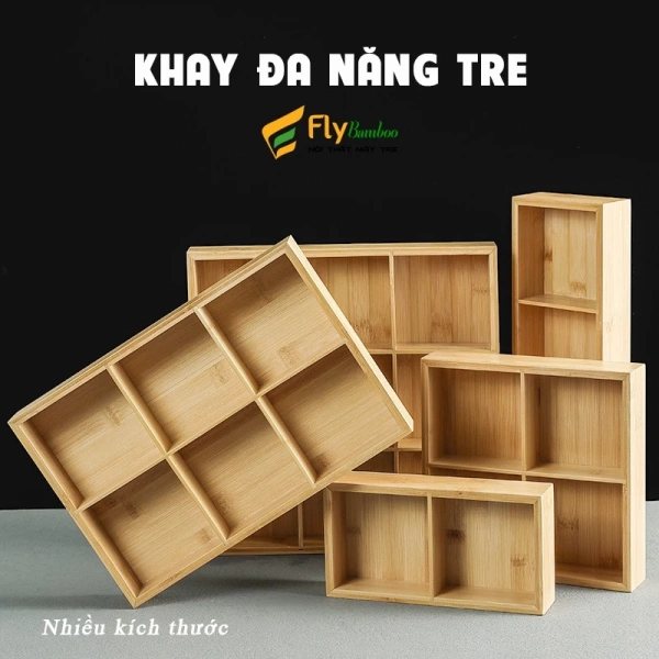 Khi dùng khay tre trang trí bánh kẹo, độ dày và kích thước lại quyết định cách sắp xếp và độ bền thực tế
