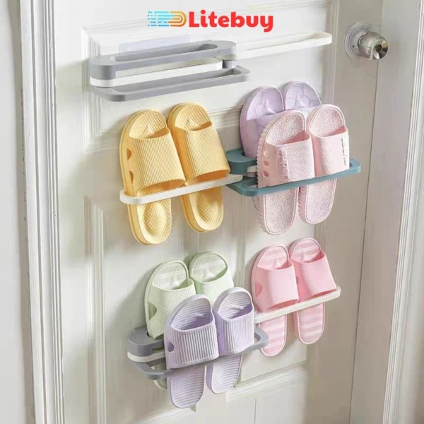 Khi kệ để giày dép thông minh gấp gọn dán tường tiết kiệm diện tích, người dùng thường bất ngờ về khả năng chịu tải.