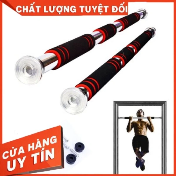 Khi không gian chật hẹp, xà đơn treo tường thiết kế gọn lại trở thành giải pháp tập Gym đa năng bất ngờ tại nhà