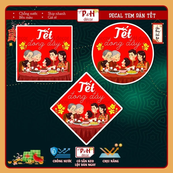 Khi mở hộp quà Tết, chỉ một lớp tem chống nước còn lại quyết định sự tươi mới của bánh kẹo và mứt.