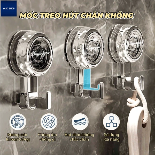 Khi mong muốn tối ưu không gian nhưng móc treo tường hút chân không lại gây lo lắng về độ bám.