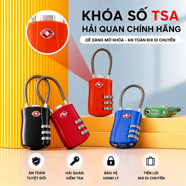 Khi một chiếc khóa an toàn cho vali trở thành yếu tố quyết định trong chuyến bay quốc tế