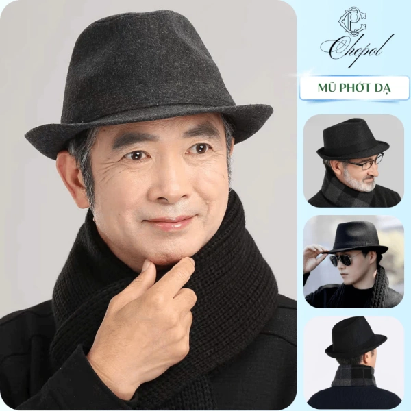 Khi mũ fedora cổ điển cứng đầu khiến tóc bết dính: chi tiết nhỏ mà ít ai để ý