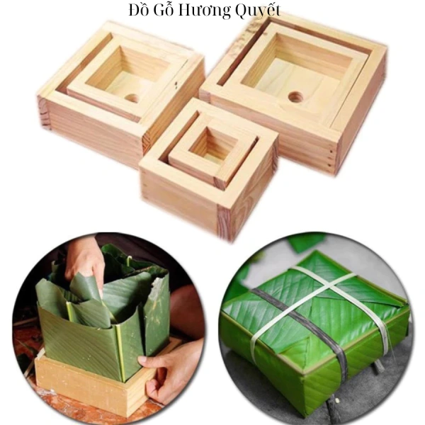 Khi muốn bánh chưng hình vuông chuẩn, việc bỏ qua chăm sóc khuôn gỗ lại khiến kết quả không như mong đợi