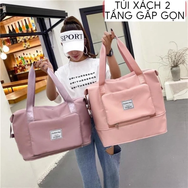 Khi ngăn rộng rãi của balo du lịch hai tầng lại thiếu độ co giãn, mỗi lần đóng gói đều gây bất ngờ