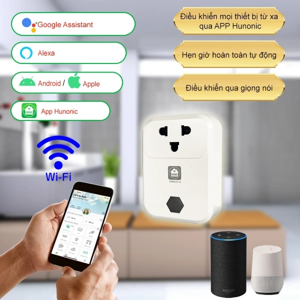 Khi ổ cắm điện thông minh cho phép điều khiển từ xa và hẹn giờ, việc quên tắt thiết bị trở thành chuyện quá khứ