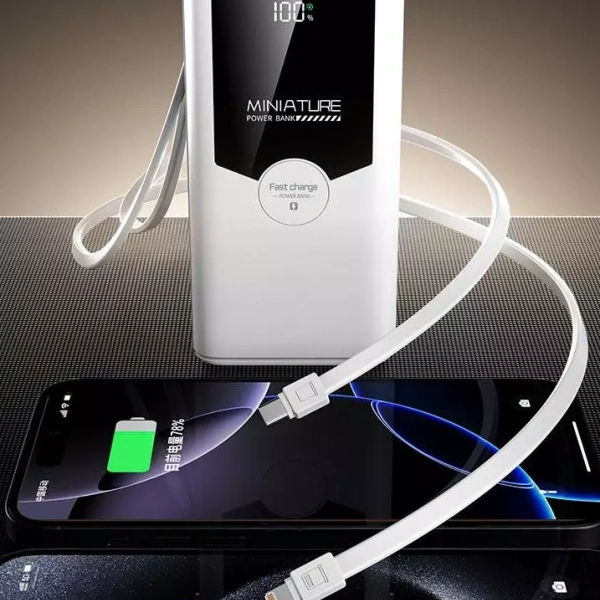 Khi pin dự phòng 120W dung lượng lớn giữ cho công việc không bị gián đoạn