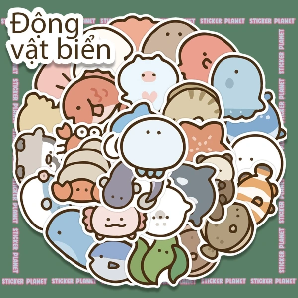 Khi sticker trang trí dán trên mũ bảo hiểm, guitar, ukulele và sổ tay lại làm tăng cảm giác cá tính hơn mong đợi