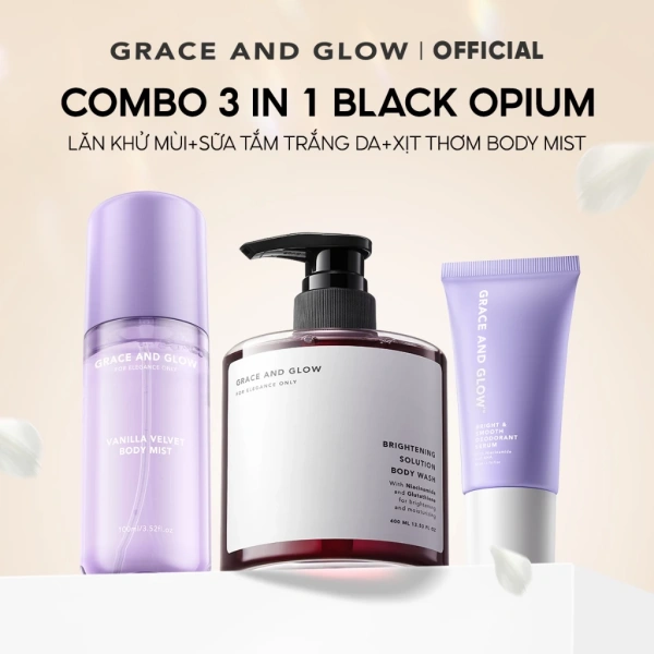 Khi sữa tắm được kết hợp cùng lăn khử mùi và body mist, làn da trắng sáng kéo dài suốt ngày bất ngờ hơn bạn tưởng