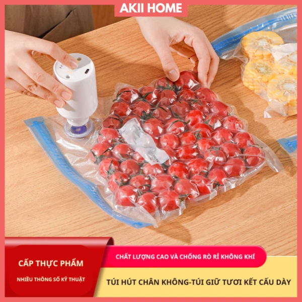 Khi túi hút chân không hứa hẹn bảo quản thực phẩm tươi trong tủ lạnh, thực tế lại gặp bất ngờ khi nén và mở lại.