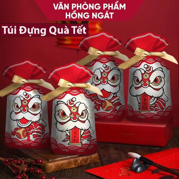 Khi túi quà mini dịp Tết vừa xinh vừa tiện lại gây bất ngờ trong việc chuẩn bị quà tặng cuối năm