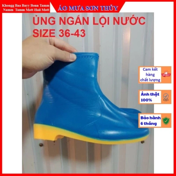 Khi ủng ngắn giữ chân khô ráo, bùn lún vẫn khiến người dùng phải cân nhắc lại lựa chọn của mình
