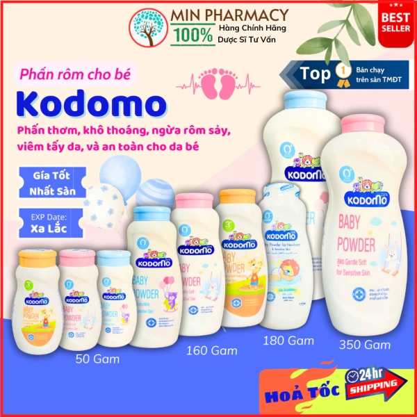 Không chỉ công dụng, mà cảm giác mềm mại của phấn ngừa rôm sẩy cho bé mới thực sự tạo sự yên tâm.