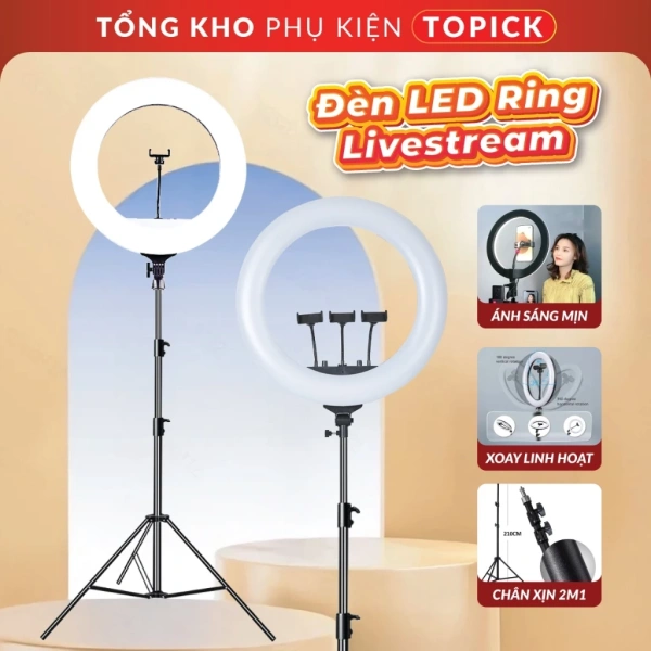 Không chỉ độ sáng, mà chiều dài chân đèn livestream mới quyết định góc quay làm đẹp trên TikTok