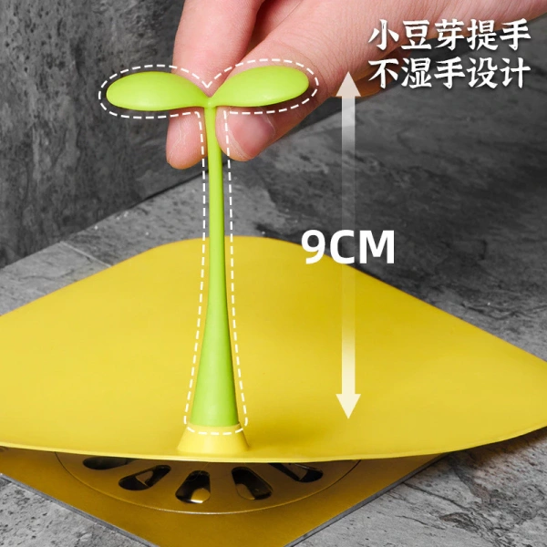 Không lắp miếng silicone chống mùi vào ống thoát sàn, mùi khó chịu lan ra từng góc nhà