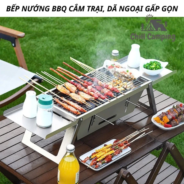 Kỳ vọng về bếp nướng than inox gấp gọn trong dã ngoại và thực tế người dùng thường gặp