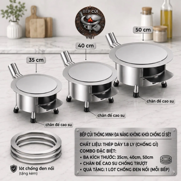Lắp ống khói cho bếp củi nhỏ gọn: những bất ngờ mà người dùng thường bỏ qua