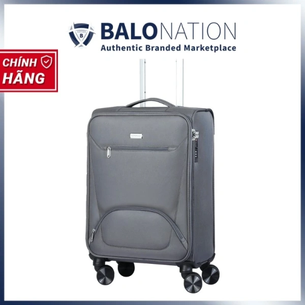 Lớp trượt nước trên vali kéo vải cabin 20 inch thường không ngăn được ẩm ướt khi hành lý gặp mưa trong hành trình