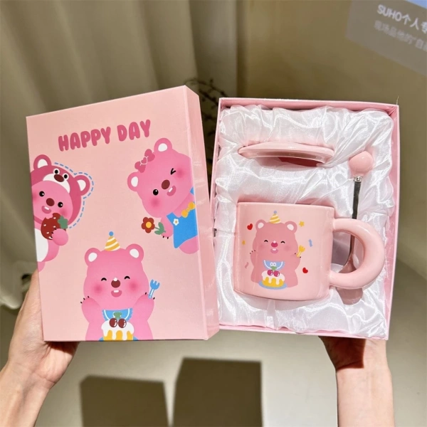 Ly sứ 400 ml hình Loopy trong hộp quà cao cấp lột bật sự tinh tế mà người nhận thường bỏ lỡ
