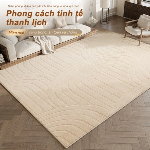 Mặc dù thảm lông nhập khẩu cỡ lớn mang lại cảm giác sang trọng, việc duy trì sạch sẽ lại bất ngờ khó khăn.
