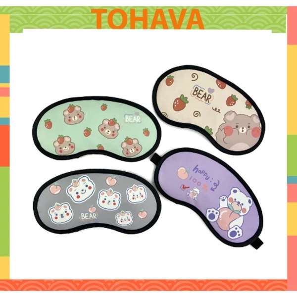 Mặt nạ ngủ cute: khi giải pháp giảm căng thẳng mắt lại mang lại giấc ngủ bất ngờ sâu hơn