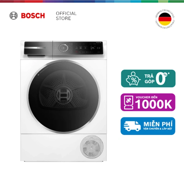 Máy sấy bơm nhiệt 9 kg tiết kiệm điện nhưng khiến một số loại vải mất độ mềm