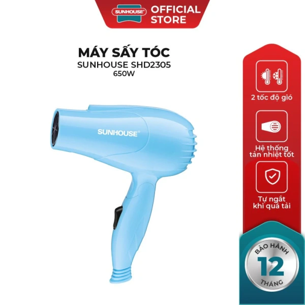 Máy sấy tóc 2 tốc độ giúp tóc khô nhanh, nhưng tốc độ cao lại làm tóc xơ rối – chi tiết thường bị bỏ qua