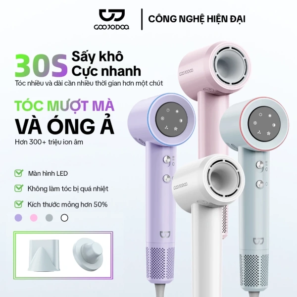 Máy sấy tóc tốc độ cao giúp khô nhanh nhưng tóc lại xù xì: nguyên nhân là gì?